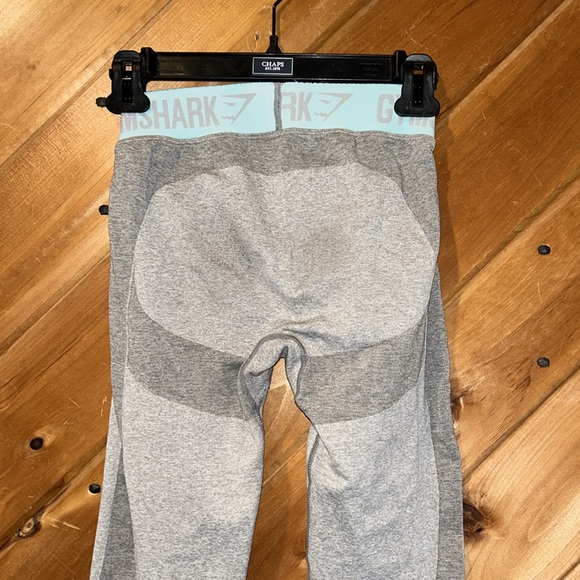 Gymshark flex leggings marled gray and blue - Picture 8 of 9